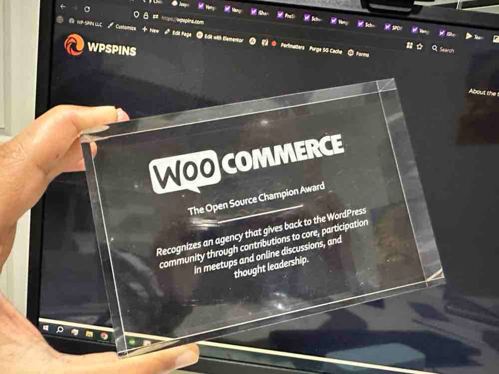 WooCommerce Open Source Champion Award